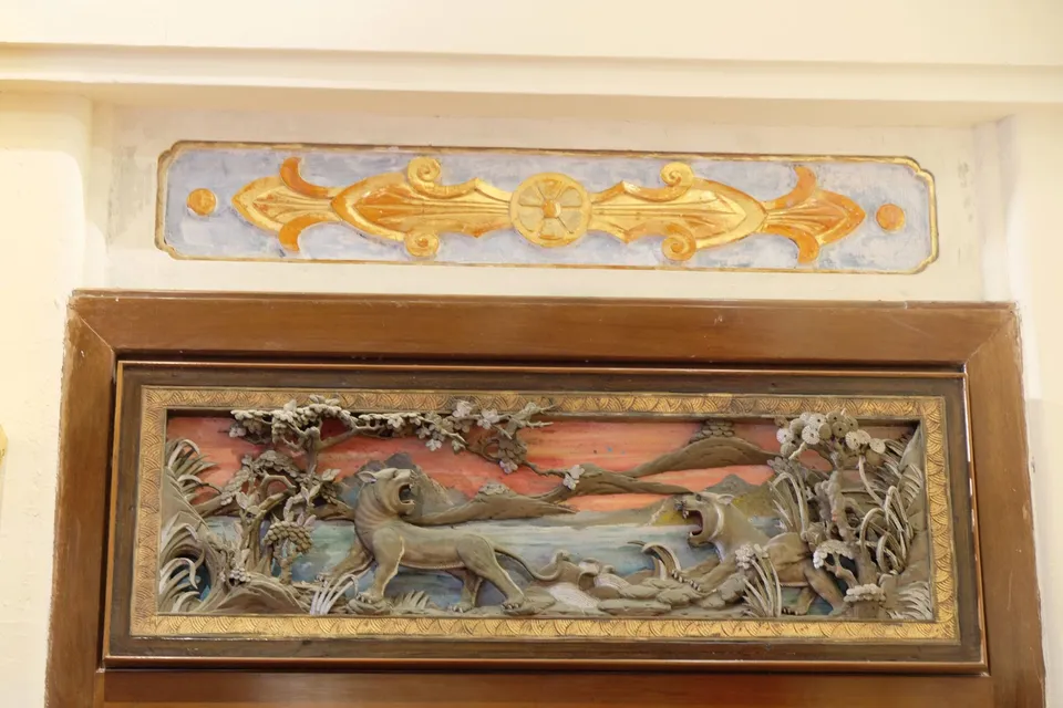 Decoration above doors