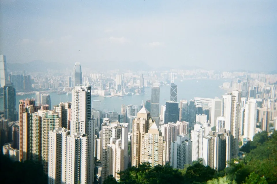 Overlooking Hong Kong