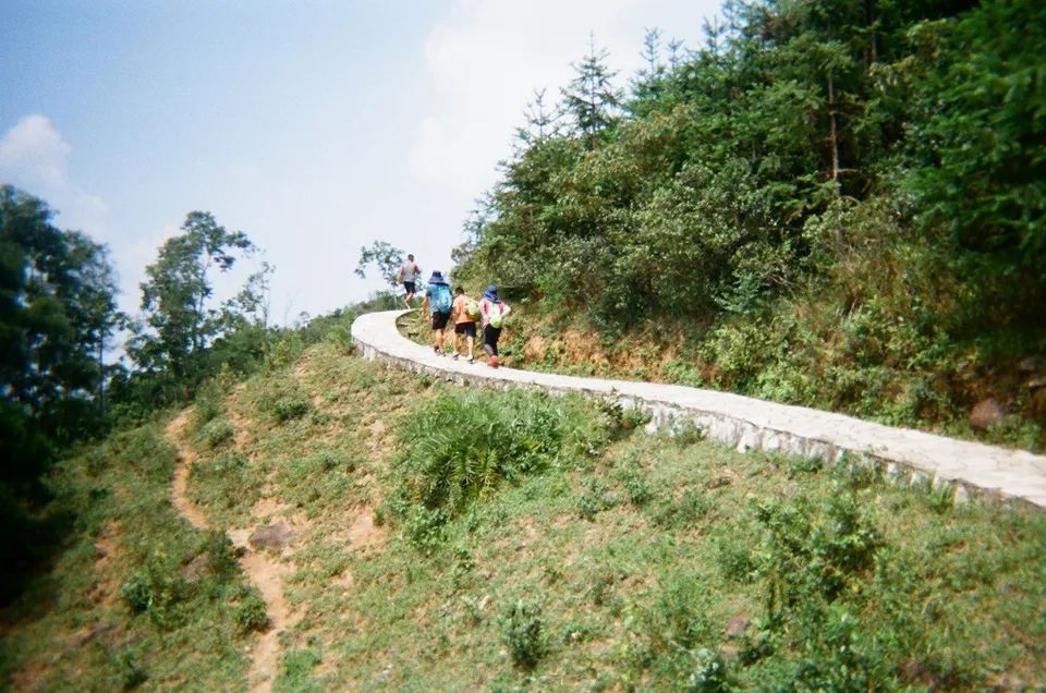 People hiking