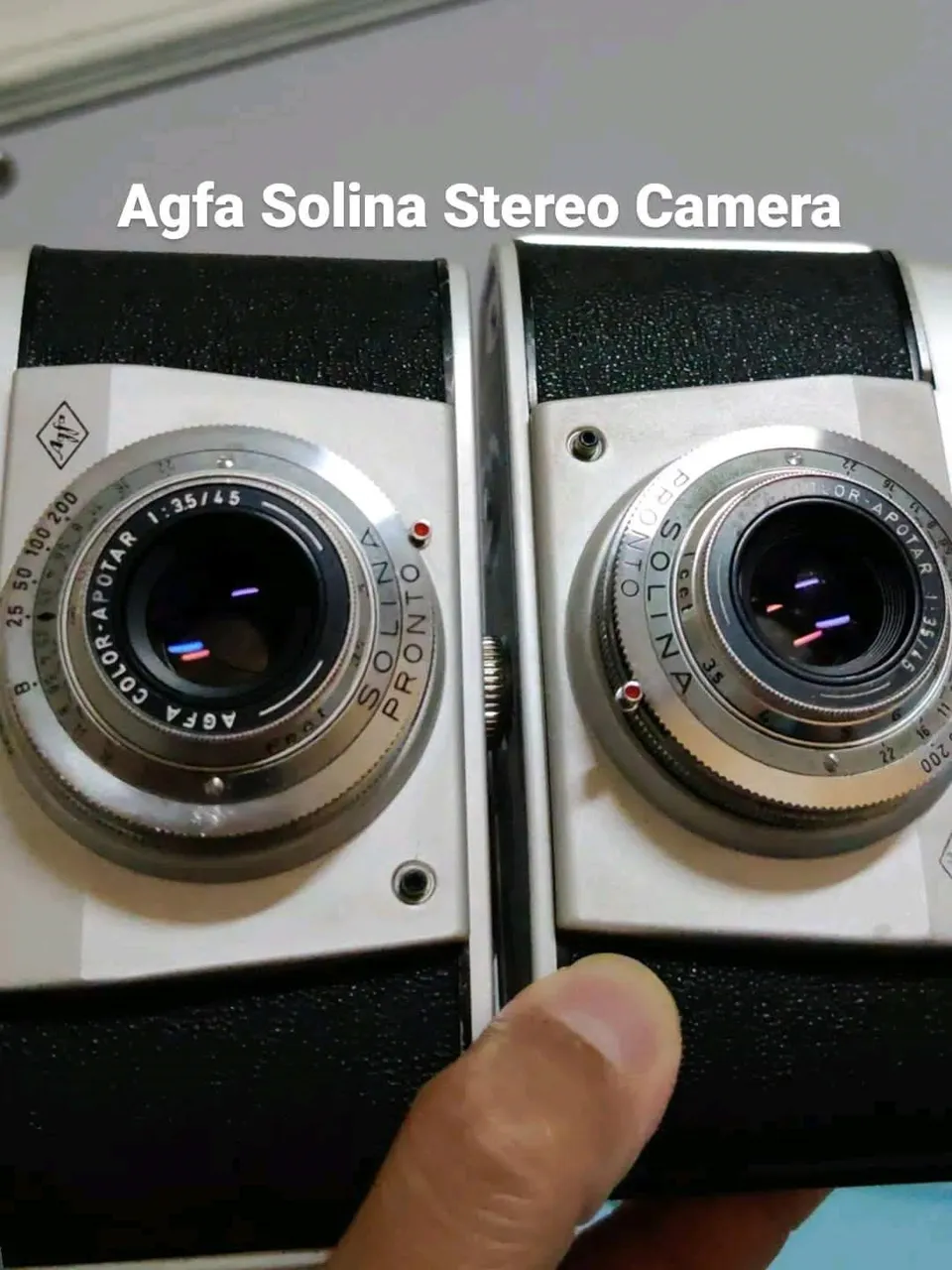 Agfa Solina stereo camera