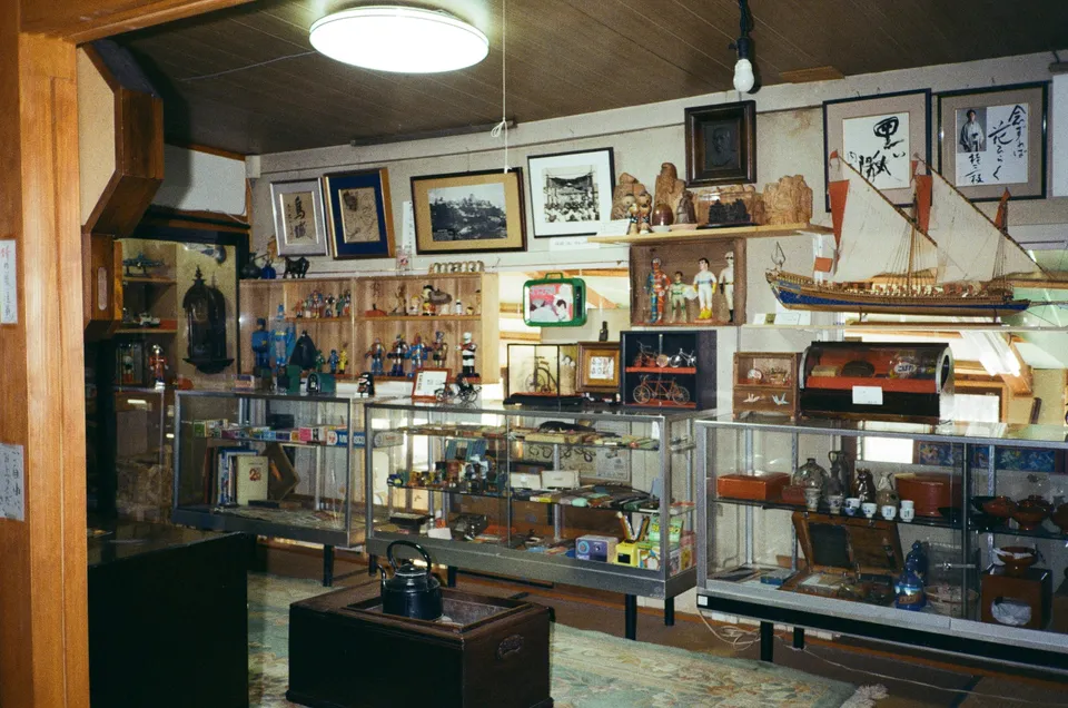 Toy museum in Yunogo Onsen