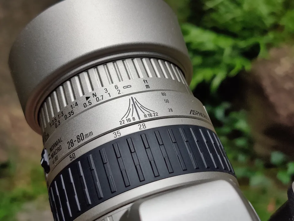 Minolta α Sweet lens