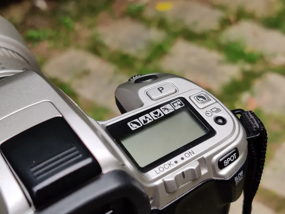 Minolta α Sweet buttons
