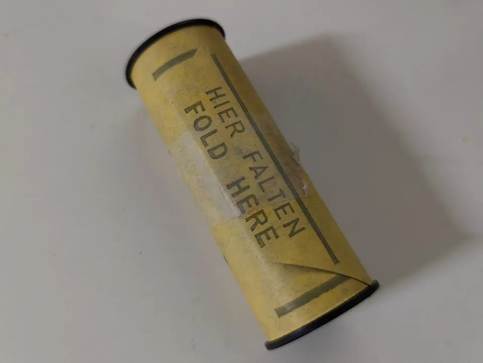 Roll of old film