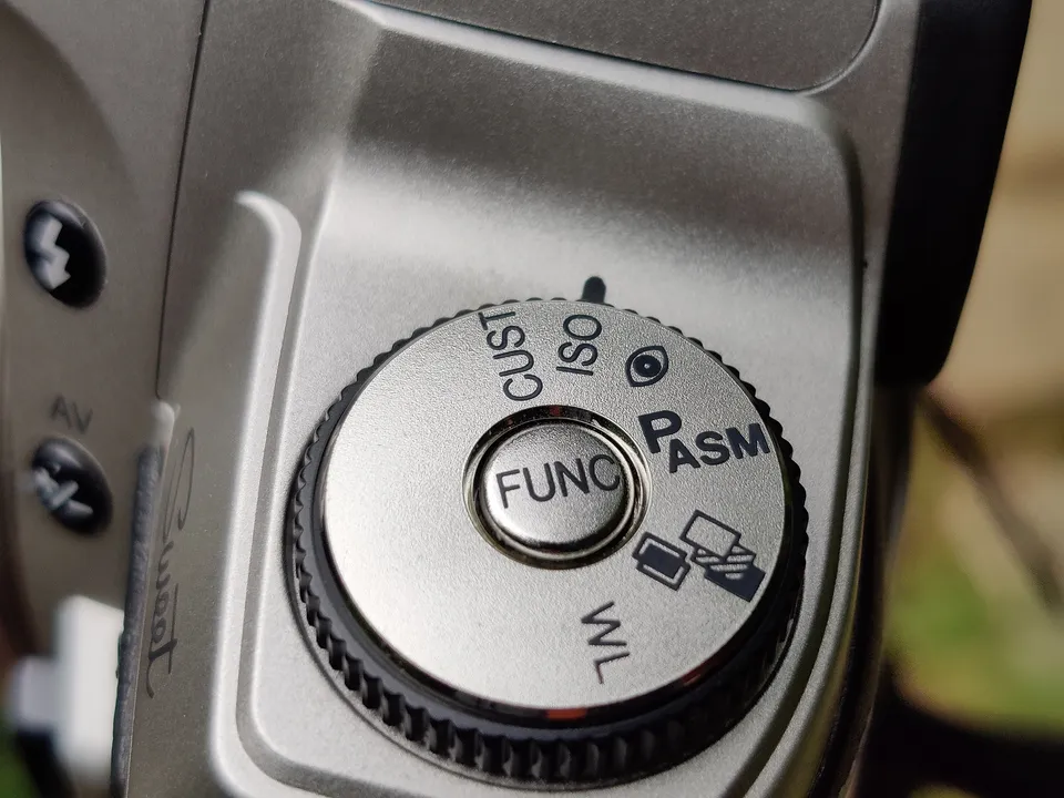Minolta α Sweet dial