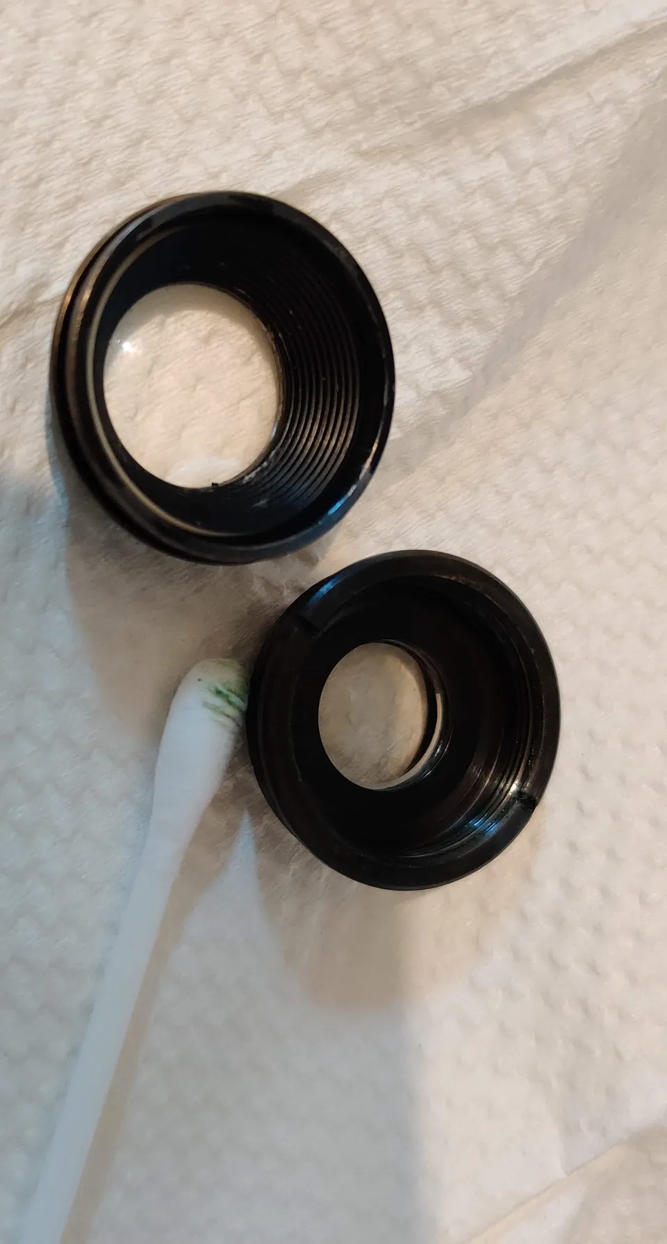 Front and middle element separated for clean up
