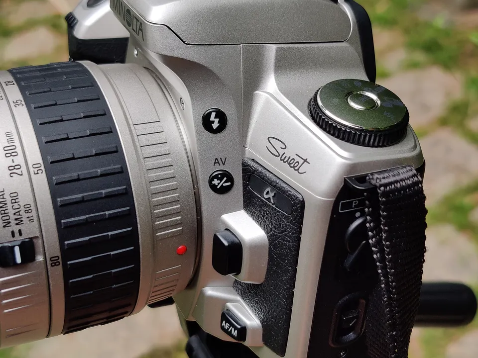 Minolta α Sweet buttons