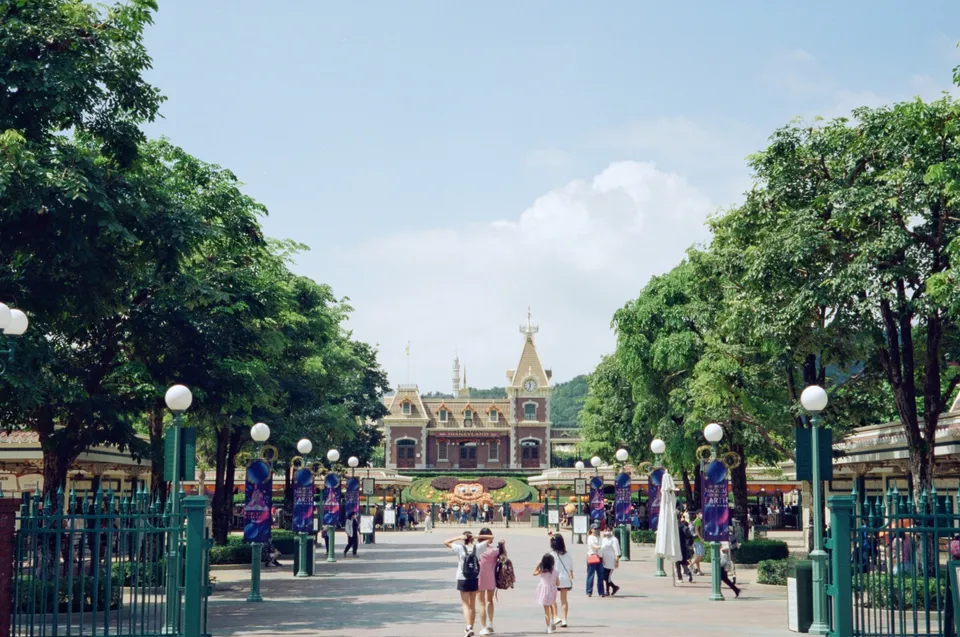 Entrance of Hong Kong Disneyland